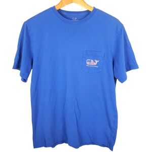 Vineyard Vines Blue Short Sleeve Tee Classic Fit. MED
